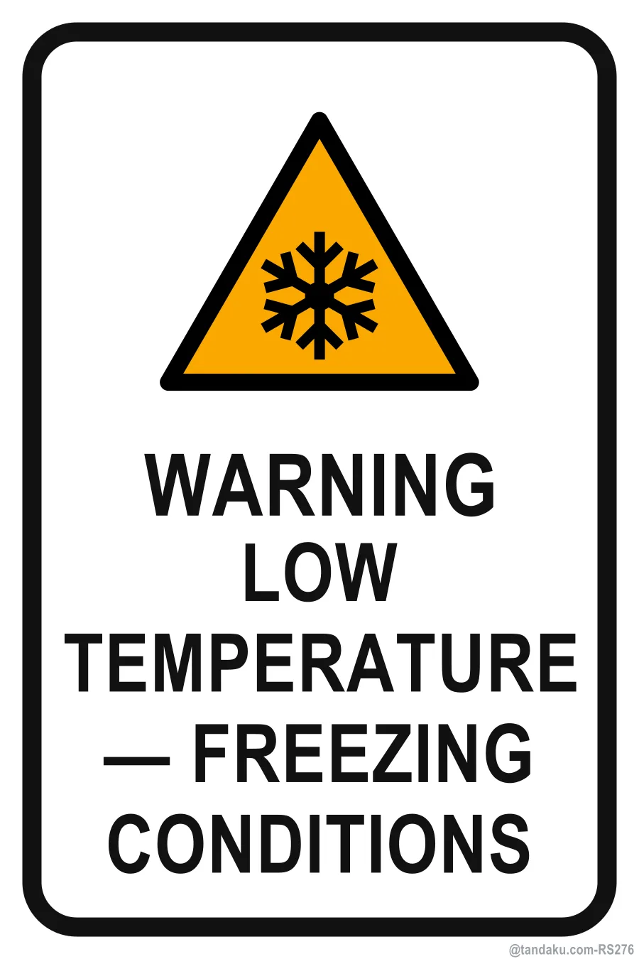 WARNING — English