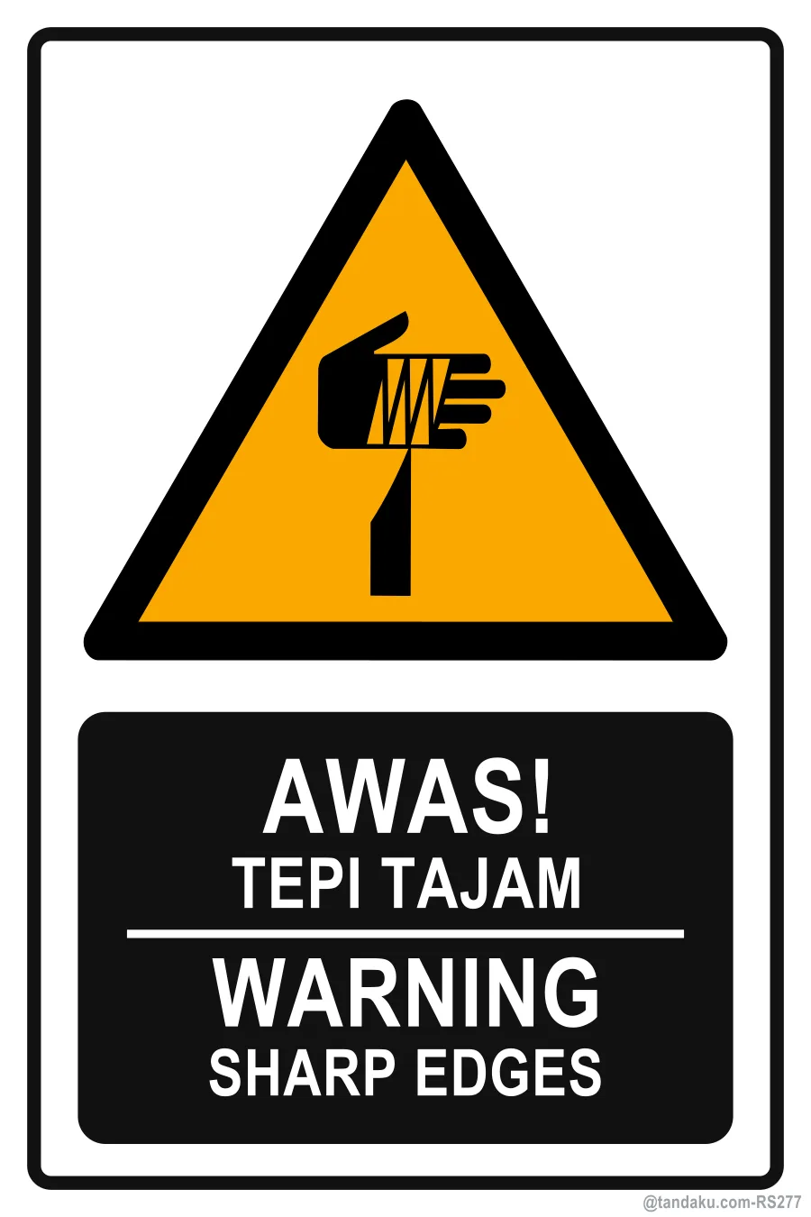 Warning Sharp Edges