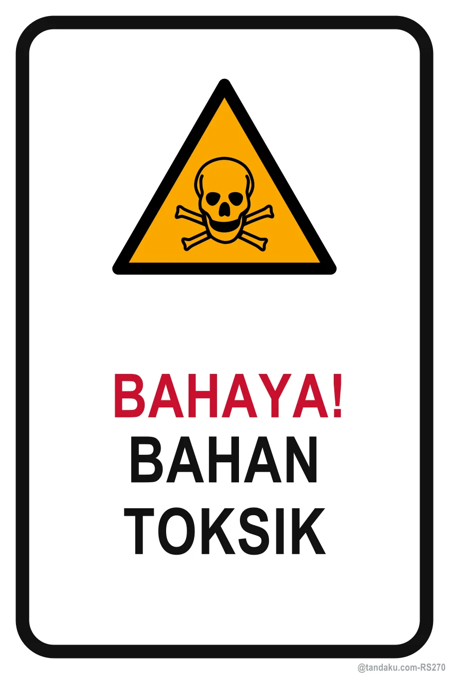 DANGER — Bahasa Malaysia