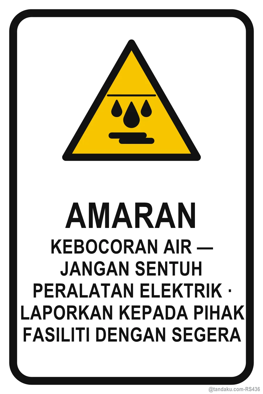 WARNING — Bahasa Malaysia