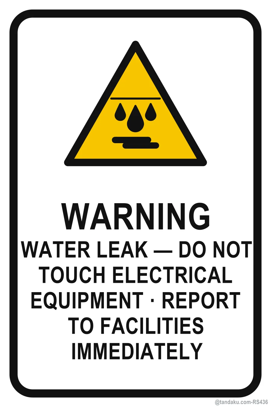 WARNING — English