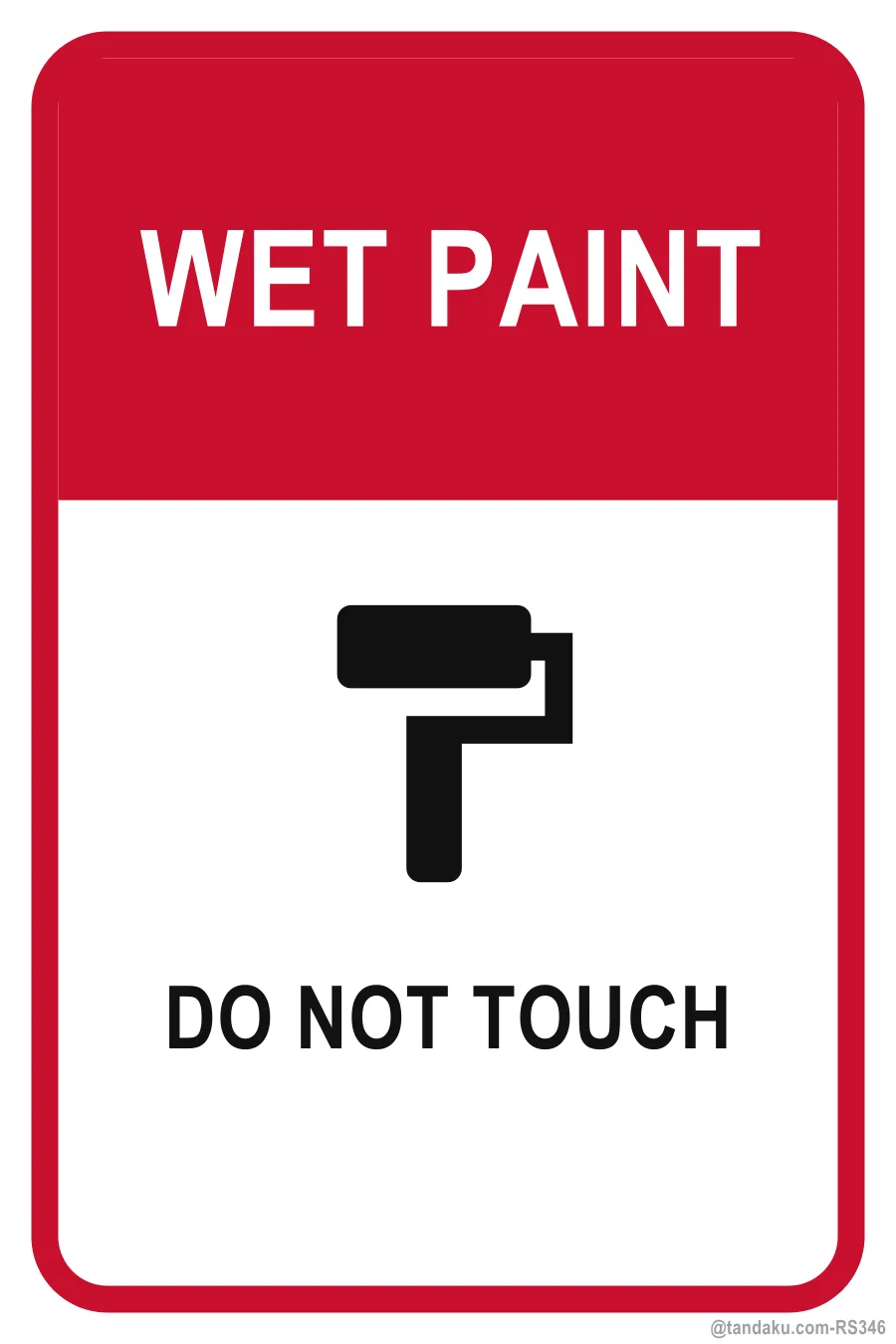WET PAINT — English